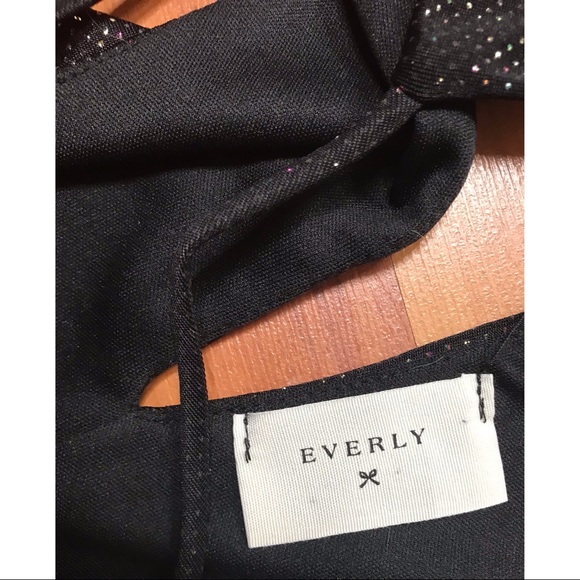 colourful sparkly black everly dress medium - Picture 6 of 9